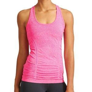 Athleta Fastest Track Tank Top Brilliant Magenta Heather SZ XL NWT‎ 643266 T0604